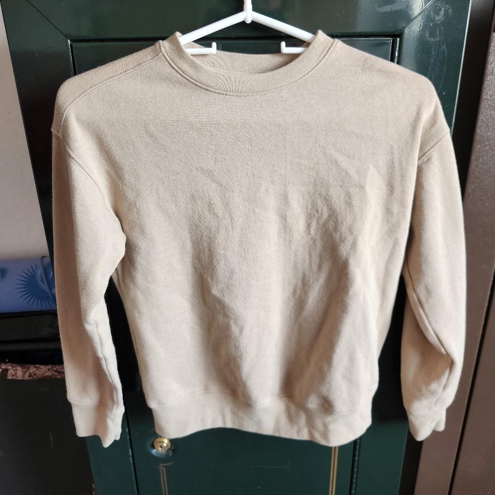 Boys Cream Sweater